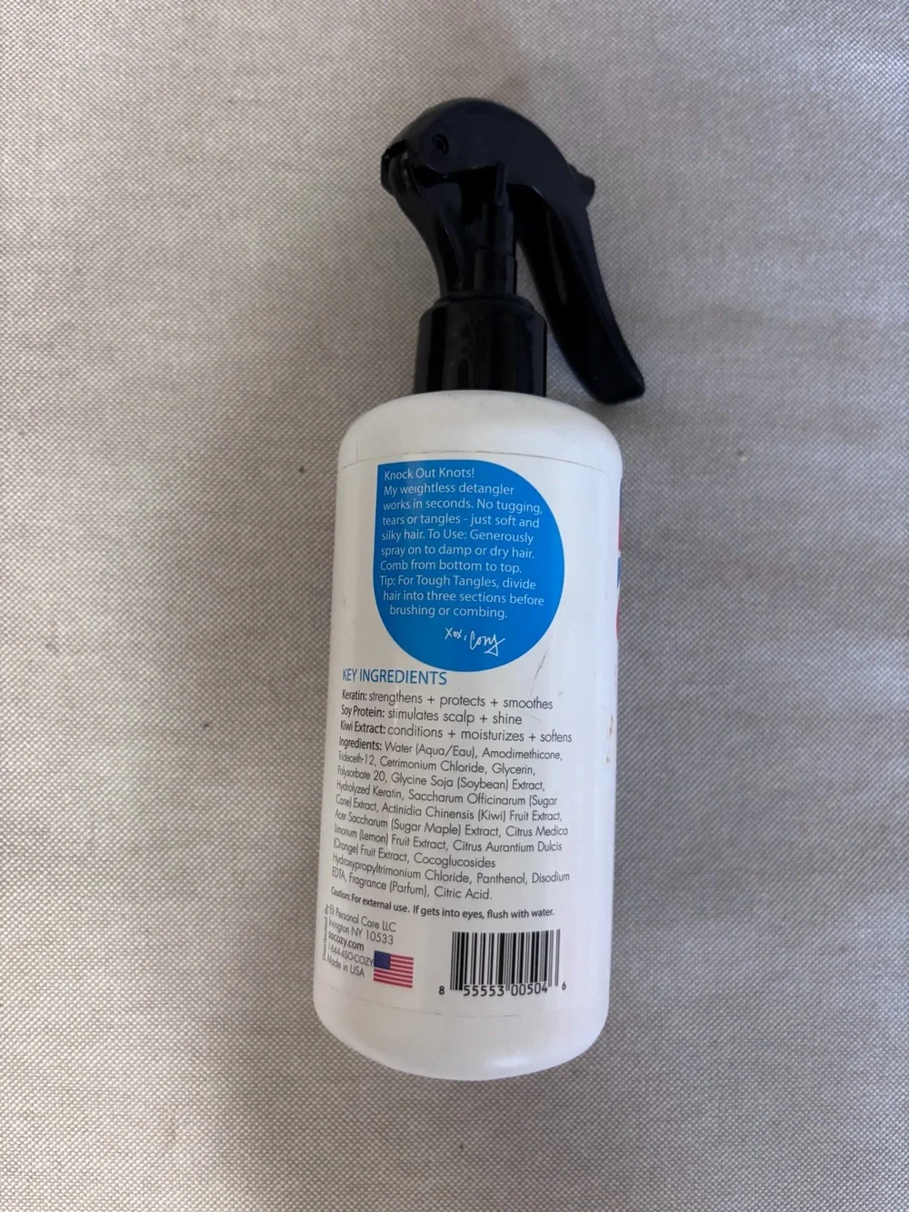 So Cozy Kids Detangle & Leave In Conditioner Strengthen Soften Soy And Kiwi 8 Oz
